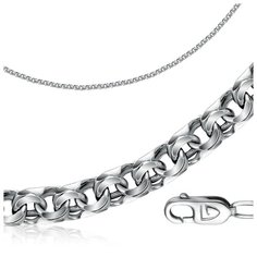 Бронницкий Ювелир Цепь из серебра 820603821, 70 см, 13.89 г