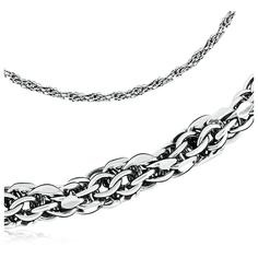 Бронницкий Ювелир Цепь из серебра 820603225, 50 см, 21.34 г