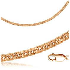 Бронницкий Ювелир Браслет из красного золота 101003801, 23 см, 9.83 г