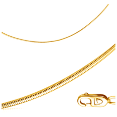 Бронницкий Ювелир Цепь из желтого золота 510350160, 50 см, 5.76 г