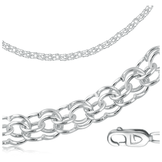 Бронницкий Ювелир Цепь из серебра 321002900, 55 см, 35.47 г