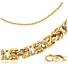 Бронницкий Ювелир Браслет из желтого золота 520507100, 17 см, 7.18 г