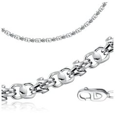 Бронницкий Ювелир Цепь из серебра 82090W500, 55 см, 34.83 г