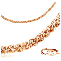 Бронницкий Ювелир Браслет из красного золота 120503500, 18 см, 7.24 г