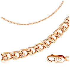 Бронницкий Ювелир Браслет из красного золота R00501901, 18 см, 1.46 г