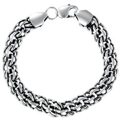 Бронницкий Ювелир Браслет из серебра 122-181, 21 см, 45.5 г