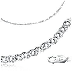 Бронницкий Ювелир Цепь из серебра 310600501, 60 см, 8.76 г