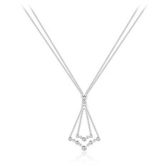 Бронницкий Ювелир Колье из белого золота 64319485, 50 см, 10.53 г