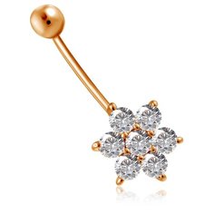 Бронницкий Ювелир Пирсинг из красного золота 16611378000