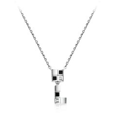 Бронницкий Ювелир Колье из белого золота 64319340, 45 см, 3.04 г