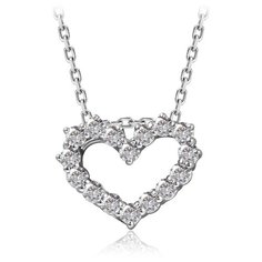 Бронницкий Ювелир Колье из белого золота 64319525, 47 см, 2.59 г