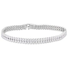 Бронницкий Ювелир Браслет из белого золота 63511080, 17 см, 6.06 г