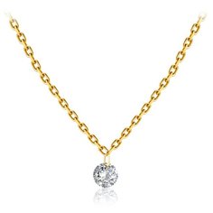 Бронницкий Ювелир Колье из желтого золота 54309676, 47 см, 1.69 г