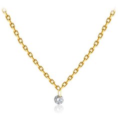 Бронницкий Ювелир Колье из желтого золота 54309670, 47 см, 1.71 г