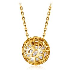 Бронницкий Ювелир Колье из желтого золота 54311744, 47 см, 3.83 г