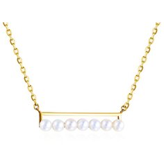 Бронницкий Ювелир Колье из желтого золота 54312956, 42 см, 3.65 г