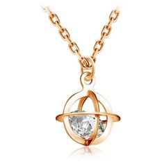 Бронницкий Ювелир Колье из красного золота 14301785, 42 см, 1.99 г