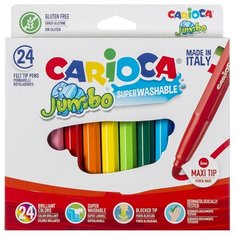 Carioca Фломастеры "Jumbo" 24 шт. (40570)