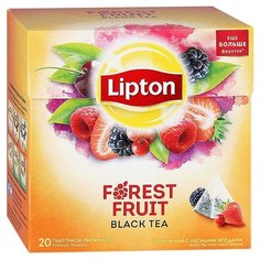 Чай черный Lipton Forest Fruit в пирамидках, 20 шт.