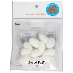The Saem скраб для лица Cocoon Silk Ball 12 штук
