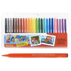 KOH-I-NOOR Фломастеры 24 шт. (7304/24) разноцветный