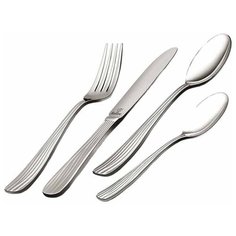 Bollire Набор столовых приборов Ancona 24 предмета серебристый