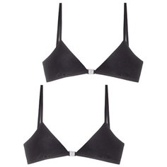 Бюстгальтер BAYKAR 2 шт., размер 122/128, черный