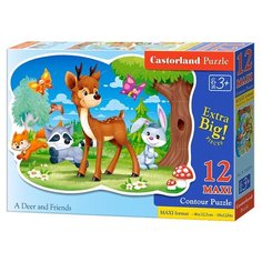 Пазл Castorland A Deer and Friends (B-120154), 12 дет.