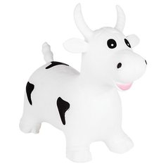 Игрушка-попрыгун Altacto Корова белый/черный