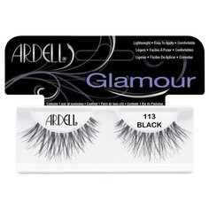 Ardell накладные ресницы Glamour Fashion Lash 113 black