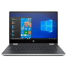Ноутбук HP PAVILION 14-dh0000ur x360 (Intel Core i3 8145U 2100 MHz/14"/1920x1080/4GB/128GB SSD/DVD нет/Intel UHD Graphics 620/Wi-Fi/Bluetooth/Windows 10 Home) 6PS39EA естественный серебристый/пепельно-серебристый