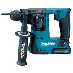 Перфоратор аккумуляторный Makita HR140DWAJ 1.5Ач х2 кейс Li-Ion 10.8 В (1 Дж)