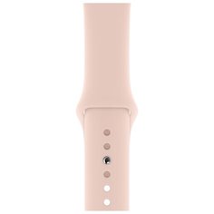 Apple Спортивный ремешок (для корпуса 40 мм), размеры S/M и M/L розовый песок