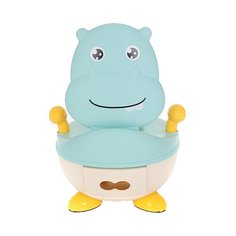 Pituso горшок Бегемотик зеленый