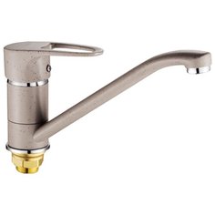 Смеситель для кухни (мойки) Gota Rocio G74921x однорычажный коричнево-бежевый