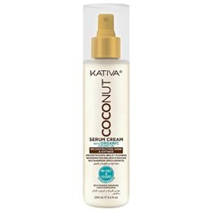Kativa Coconut Восстанавливающая сыворотка с органическим кокосовым маслом для поврежденных волос, 200 мл