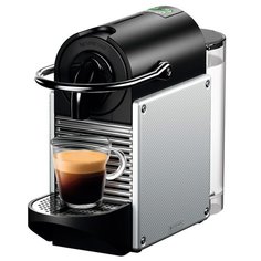 Кофемашина DeLonghi Nespresso Pixie EN 124 серебристый