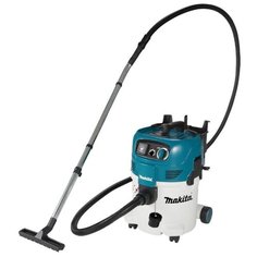 Профессиональный пылесос Makita VC3012M 1200 Вт серебристый/синий