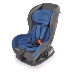 Автокресло группа 0/1 (до 18 кг) Мишутка LB 303 N, 10 deep blue/black dot