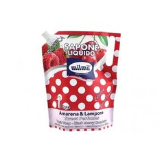 Мыло жидкое Milmil Черная вишня и малина, 1000 мл