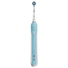 Электрическая зубная щетка Oral-B Pro 560 Cross Action, белый/голубой