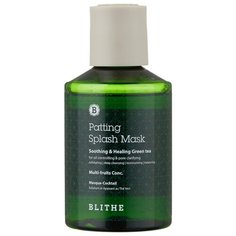 BLITHE Сплэш-маска для восстановления Soothing&Healing Green Tea, 150 мл