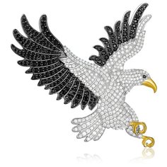 Бронницкий Ювелир Брошь из серебра 2700044-00215