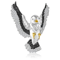 Бронницкий Ювелир Брошь из серебра 2700050-00215