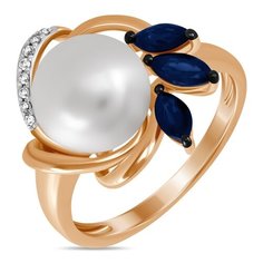 Бронницкий Ювелир Кольцо из красного золота R01-D-RR02003ALS-R17, размер 17