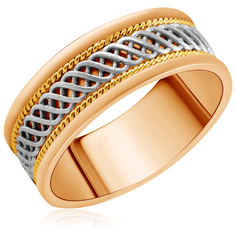 Бронницкий Ювелир Кольцо из золота 25610232, размер 16.5