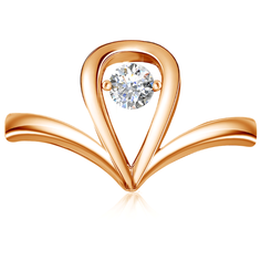 Бронницкий Ювелир Кольцо из красного золота RD0000351205, размер 16.5