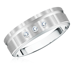 Бронницкий Ювелир Кольцо из белого золота 65029671, размер 18