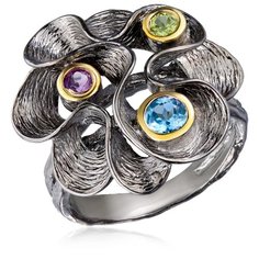 Бронницкий Ювелир Кольцо из серебра SZ561R006, размер 17.5