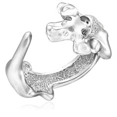 Бронницкий Ювелир Кольцо из серебра С 10090, размер 18